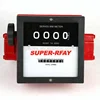 diesel oil flowmeter digital mechanical counter flow totalizer meter