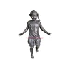Hot Sale Bronze Sculpture New Product Life Size Girl Statue