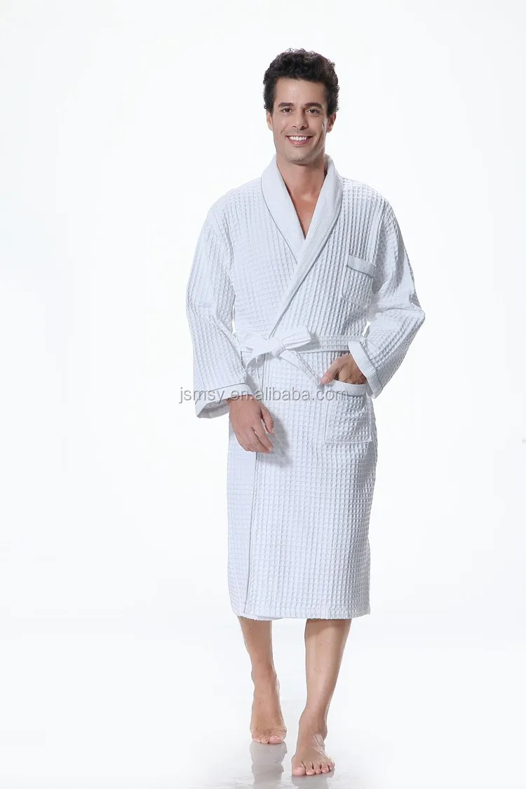 Organic Cotton Luxurious Bath Robe Set Cotton Terry Waffle Kimono