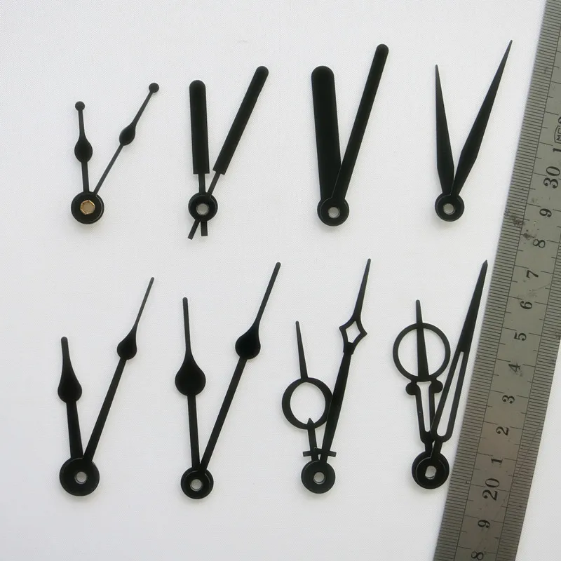 Modern aluminum wall clock hand custom clock hands gold silver red black color, View aluminum