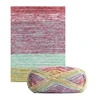 Adorable baby section dyeing combed cotton diy hand knitting bag coarse wool yarn group crochet material bag