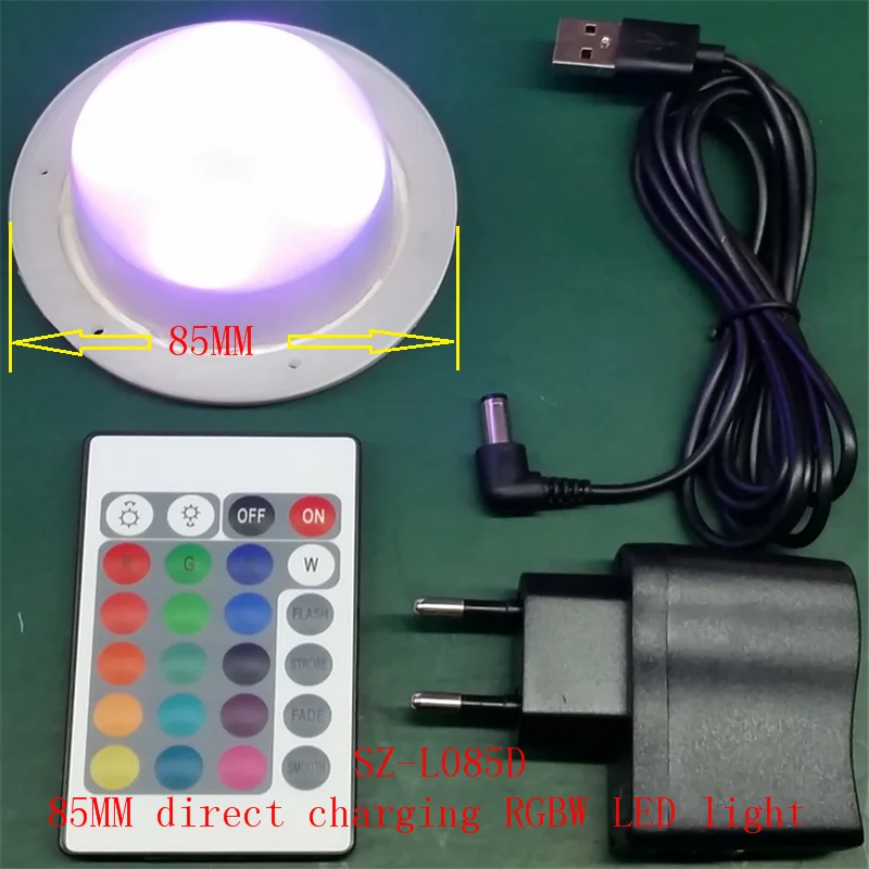 Waterproof led shower light ring puck lights