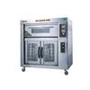 1 deck 2 tray gas baking oven with dough proofer for bread