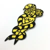 handmade exquisite wholesale embroidered patches, custom embroidery patches bjj gi, 3D flower lace