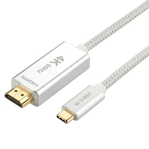 C to HDMI 4K 60Hz Cable Nylon Braid