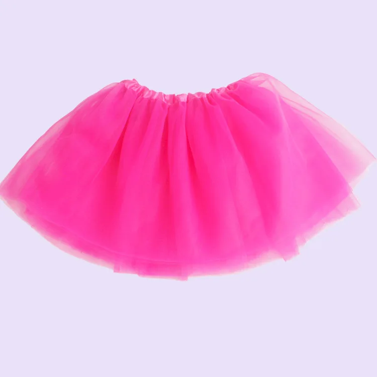 

3 layer Girls Tutu Skirt Toddler Kids Outfit Infant Baby Short Cake Skirt, Mix