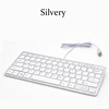 Universal Use and ABS Plastic Material chocolate thin usb keyboard