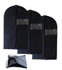 Black Foldable Breathable Garment Suit Dress Jacket Coat Shirt Dust Cover Bag