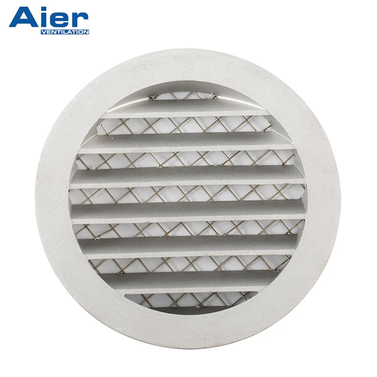 Hvac Air Systems Stainless Steel Round Duct Grilles Buy Round Duct