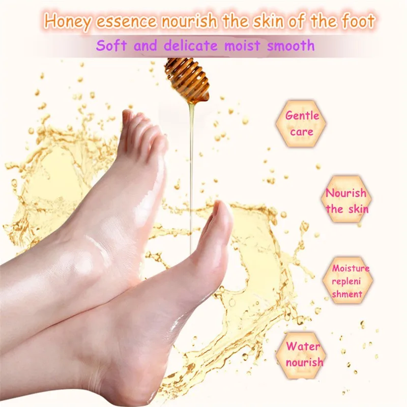 OBM/OEM Bioaqua honey whitening hydrating foot mask