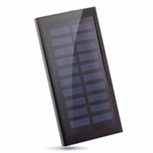 

10000mAh Solar Power Bank Portable Charger For smartphone Solar Charger Power Bank External Battery Pack, Gold and silver rose gold;blue;black and red