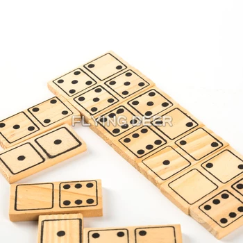 wooden domino blocks