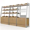 Wooden Bread Display Shelf Stand Bread Showcase