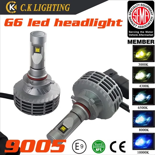 Hot sale!! Newest led car headlamp bulb 9006 high lumen