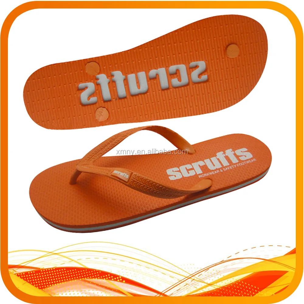 custom promotion printed flip flop