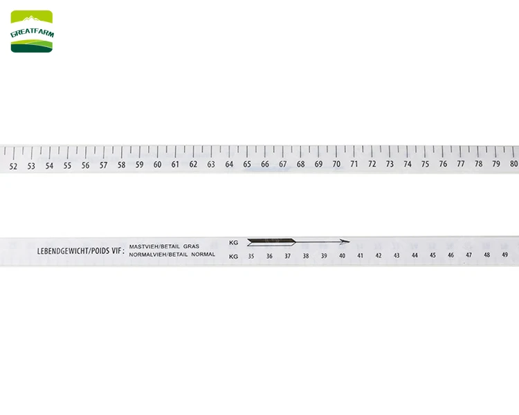GREAT FARM Livestock animal weight tape measure