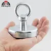 Strong pull force magnet fishing 500 kg with eyebolt