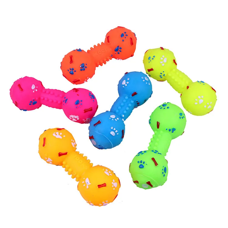 

wholesale manufacturer colorful bite resistance bowling shape dog vinyl toy, As photo