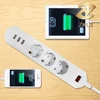 Multifunctional Electrical Power Strip Sockets Patch Board