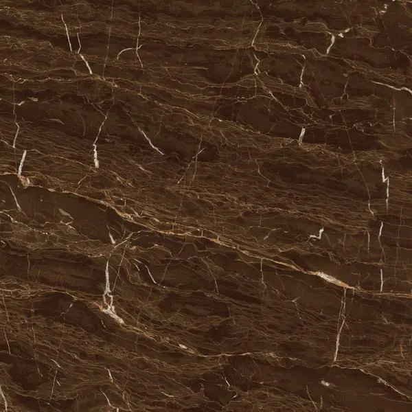 80x80cm Deep Brown Color With Line Marble Glazed Tile Buy Marble