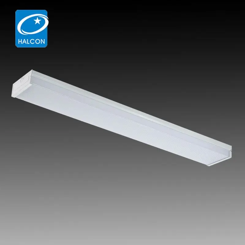 New design SMD White Surface mounted 40W 50W 60W LED Batten Fitting Light