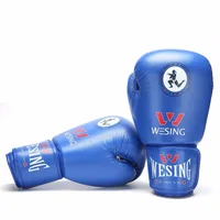 

WESING IFMA approved muay thai kick boxing equipment gloves leather equipment fighting Gloves sandbag sparring gear