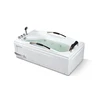 Rectangle acrylic bathtub indoor whirlpool bathtub one person hot tub