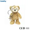 custom stuffed toy key chain plush teddy bear keychain soft toy animal keyring