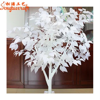 white artificial tree