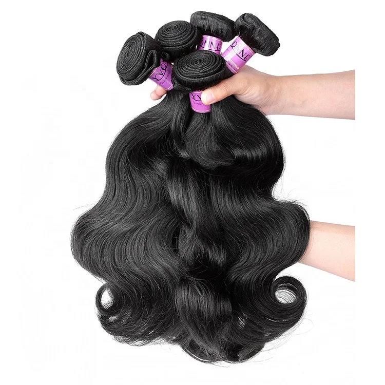 

Original peruvian body wave natural hair extensions