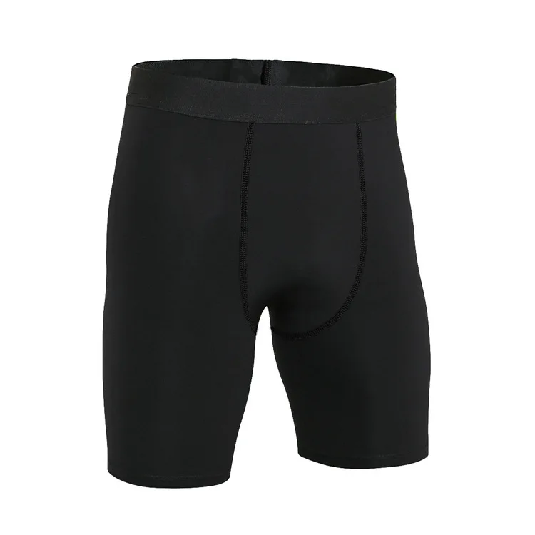 

Wholesale polyester spandex men blank dry fit compression gym tight yoga shorts custom logo plain sweat shorts