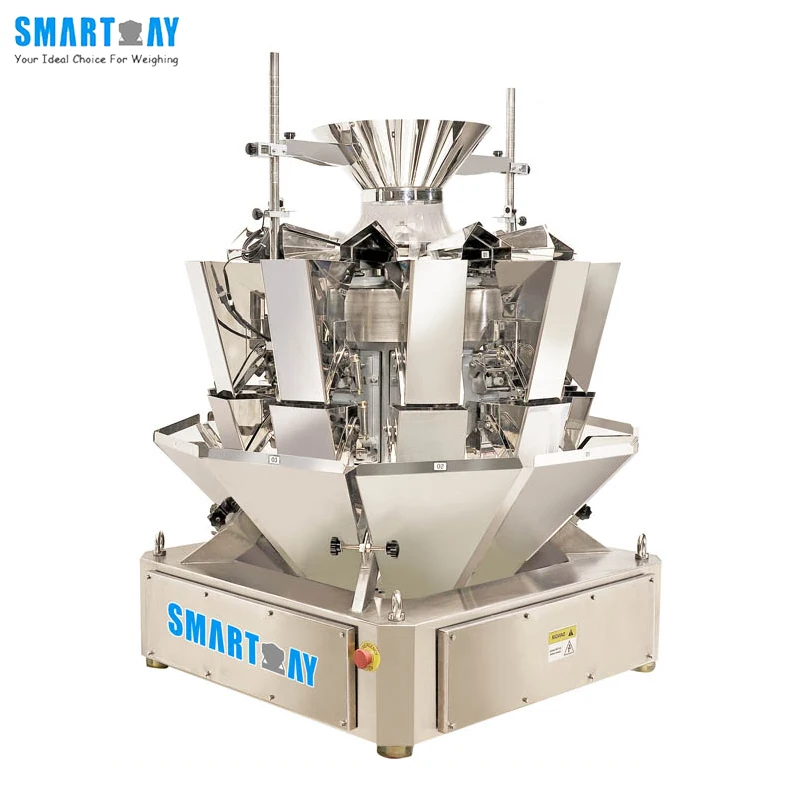China Manufacturer Wholesale 1.6L Hopper 10 Head Coffee Beans Multihead Weigher