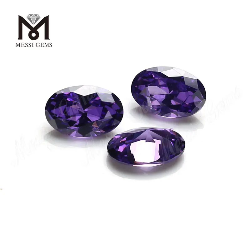 Wholesale price loose high quality oval cut cubic zirconia stone