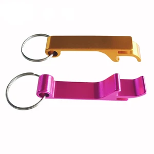 Image of new products promotional gifts customized metal beer bottle opener keychain