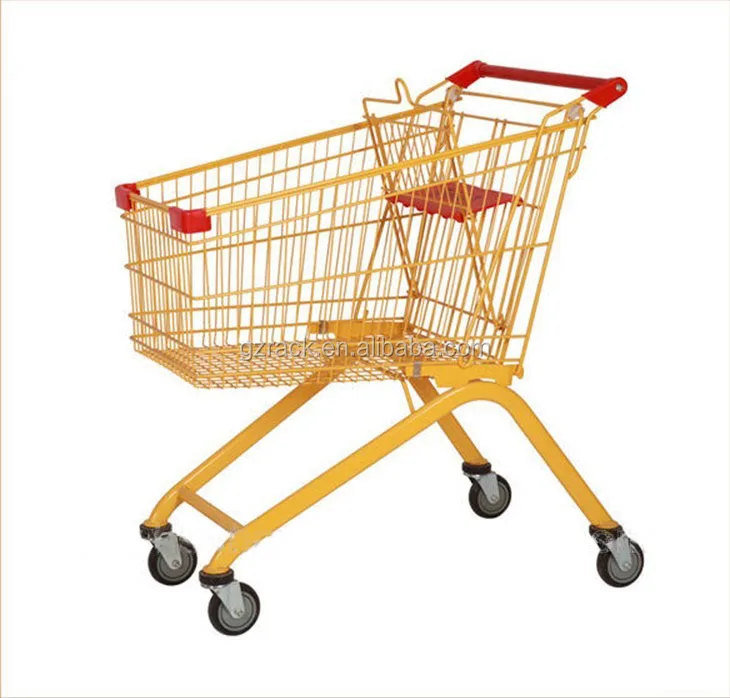 Best Selling Shopping Trolley Metal Used Shopping Carts Sale Buy Used