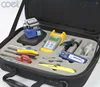 Fiber Optic Splicing Tools with FC-6S Optical Fiber Cutter Optical Power Meter 1MW Visual Fault Locator