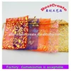 Custom printed logo organza jewelry bags for packing small thing