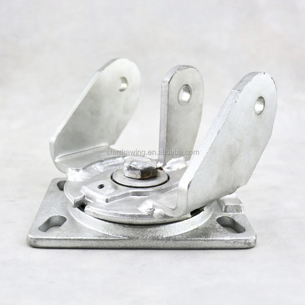 Ss Extreme Heavy Duty 6 Inch Plate Swivel Dual Wheel Aluminum Caster