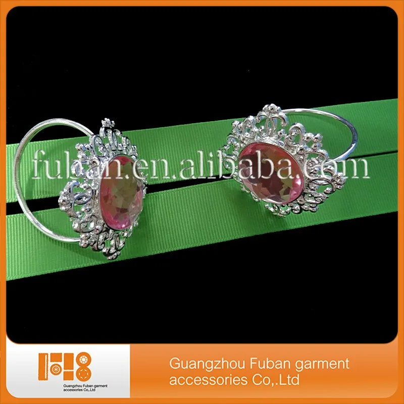 Bulk Wholesale Crystal Diamond Napkin Ring Wedding Napkin Holder For