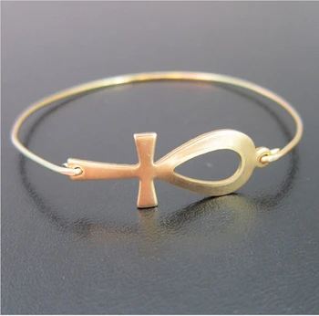 2017 Trends Bracelets Jewelry Fashion Zinc Alloy Gold Cross Bracelets Jewelry Fashion Zinc Alloy
