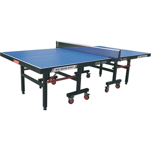 

BUY 1%-3%OFF!!!china sports hot sale various single-folded indoor removable pingpong table tennis tables with wheels, Blue/green