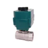 Latest technology CTF-001 1.5' AC85-265V CR04 two/three way motorized ball valve with ISO,CE, ROHS certification