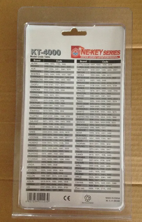 High Quality Ac Universal Remote Control Air Conditioning,Wireless Remote Control Universal A/C Remote Control