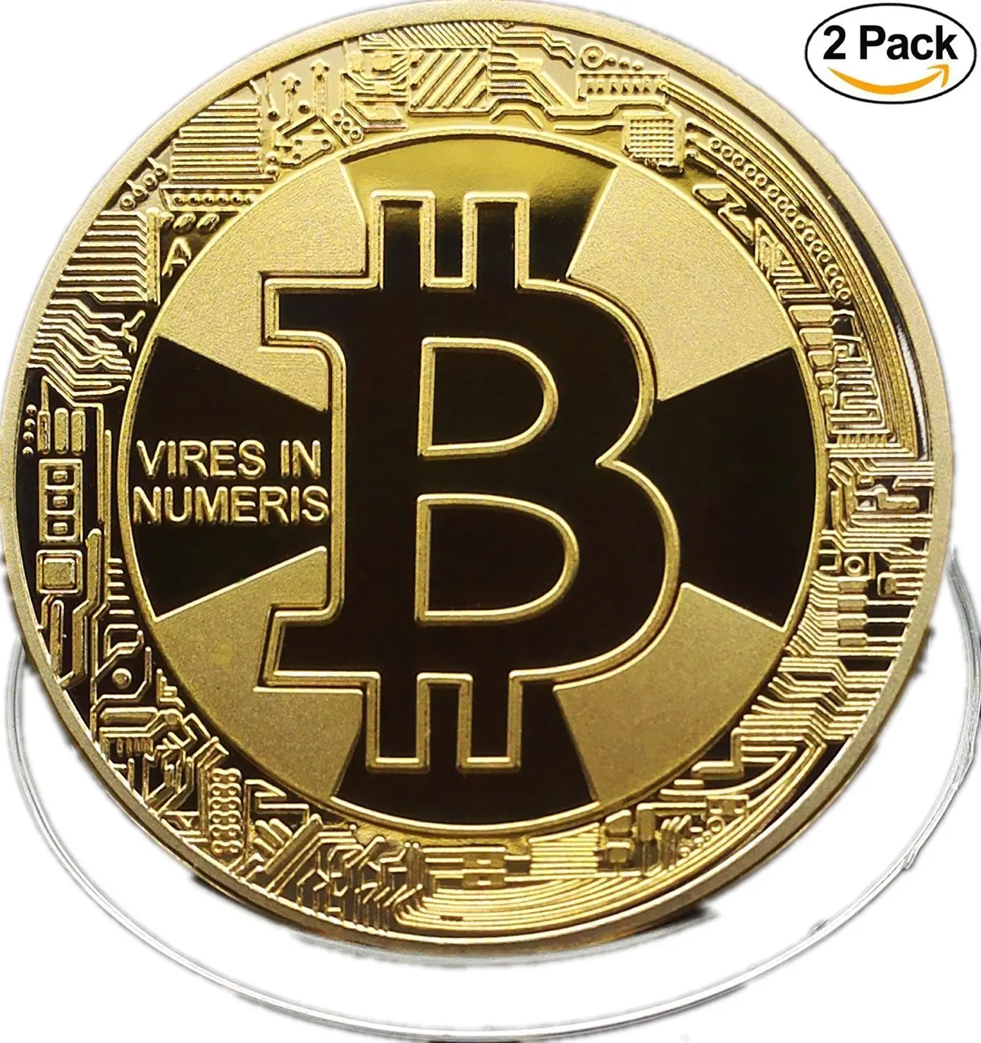 Buy Bitcoin Coin Deluxe Collector Set with Display Case ...