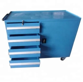Garage Steel Drawer Storage Small Tool Cabinet Trolley With Wheels