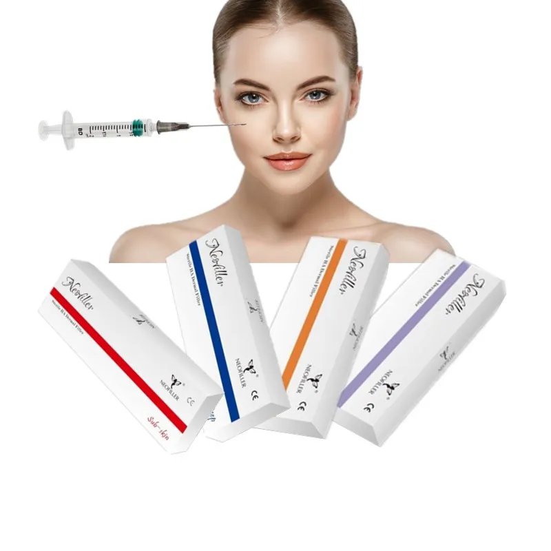 

CE approval injectable hyaluronic acid dermal filler for face filler, Transparent