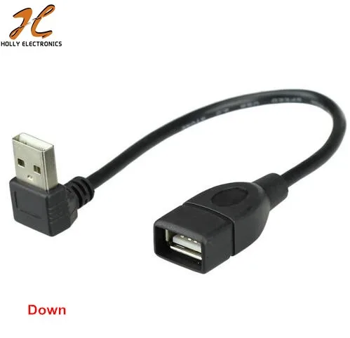 100% Pure Copper 6Inch USB A/Female to Micro USB 5 pin male Cable