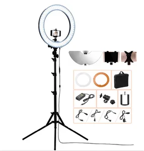 18 inch Dimmable LED Ring Light Kit Carry Bag