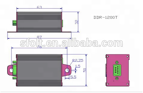 
5VDC input laser driver or controller, PCB 