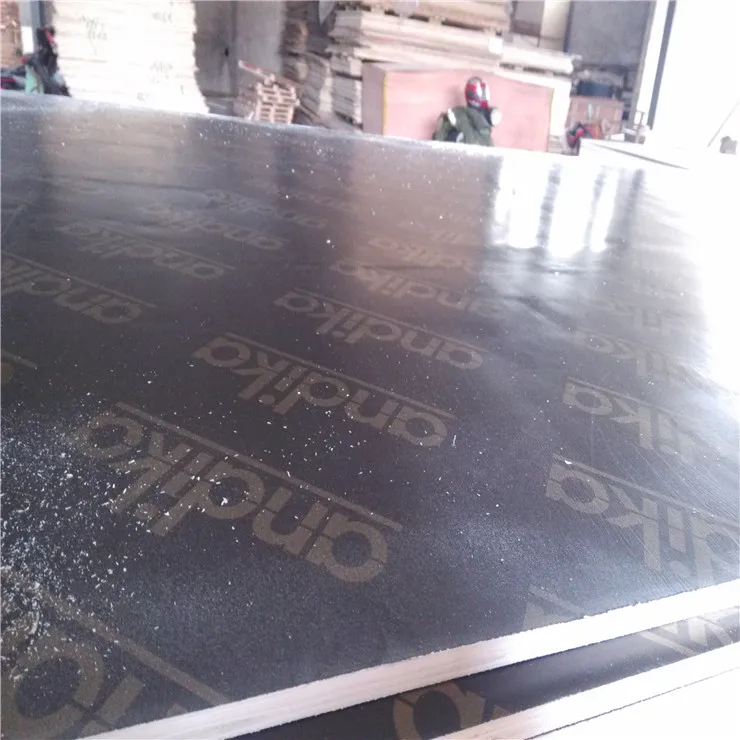 
Waterproof formwork plywood for construction hot press brown film faced plywood 